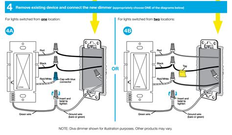 dimmer switch wiring instructions